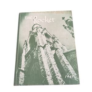 Yearbook 1961 St. Alphonsus Rock High School St Louis Missouri MO Rocket Signed